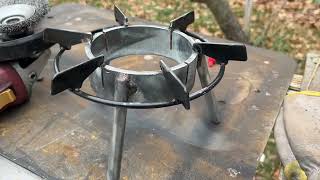 Camp Stove Home Made [upl. by Olly548]