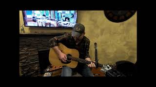 Troubadour acoustic George Strait cover Joe Wells Recorded on Zoom H6 [upl. by Atok323]