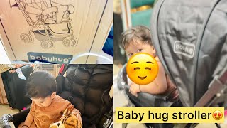 Babyhug stroller for Alfan🧸😍  travel k liye sab se important hai  ALF vlog [upl. by Kinzer]