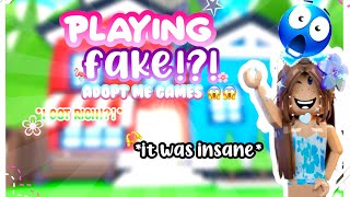 i played FAKE adopt me games 🫶💗💕🦋  adoptme adoptmeroblox [upl. by Absalom]