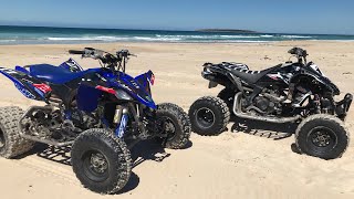 Chasings on the YFZ450r and KFX490 big bore [upl. by Krasner]