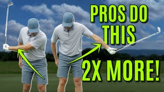 GOLF How The Left Arm Rotates In The Golf Swing [upl. by Llyrrad297]