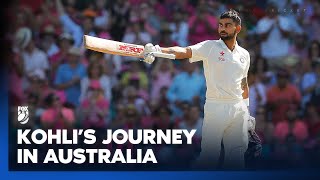 Virat Kohlis most iconic moments on Aussie shores from his legendary career  FSN [upl. by Alphard]