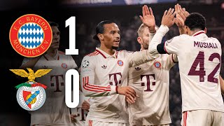 Bayern beat Benfica with Musiala header  Highlights Champions League [upl. by Seed]