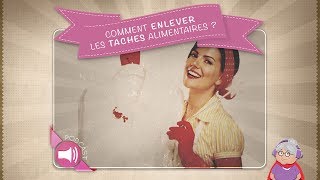 Comment enlever les taches alimentaires [upl. by Aytnahs]