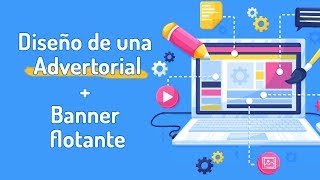 Diseño de una Advertorial  Banner Flotante en WP  Elementor  CPA Marketing [upl. by Blayne]