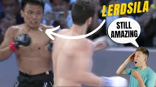 Reacting To Lerdsilas Karate Combat Debut [upl. by Aem]