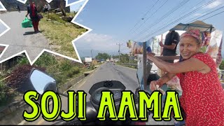 Pokhara sarangkot to lumle vlog soji aama  dailyvlog comedyvlog bijjupoudel [upl. by Annayt]