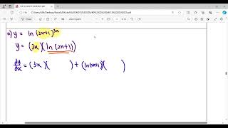 NK93 E11a Product Rule  Logarithmic [upl. by Nomyad]