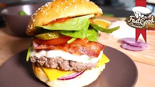 La recette du meilleur burger  Le Fast 🍔 [upl. by Ausoj]