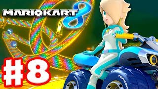 Mario Kart 8  Gameplay Part 8  50cc Lightning Cup Nintendo Wii U Walkthrough [upl. by Rese]