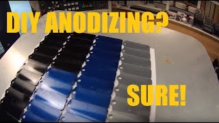 How to Anodize Aluminum  My approach on DIY small scale anodizing by DeeWorks [upl. by Jaquenette916]