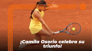 ¡Qué orgullo Camila Osorio encabeza los triunfos de Latinoamérica en el tenis olímpico [upl. by Tennies106]