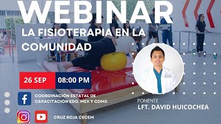 Webinar La fisioterapia en la comunidad [upl. by Alicsirp]