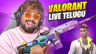 Team Sahara Tho Racha Racha  Valorant Live Telugu  Sahara YT [upl. by Llerreg823]