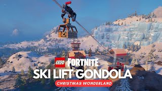 North Pole Ski LiftGondola LEGOFortnite [upl. by Dyrrej601]