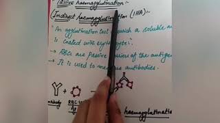 Haemagglutination and passive haemagglutination in urdu [upl. by Htaek]