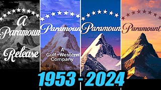 Evolution of Paramount logo  19532024 [upl. by Hyacinthe]