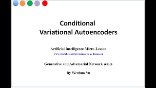 Conditional Variational Autocoders [upl. by Hosea832]