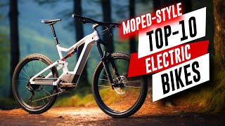 Top 10 Moped Style Electric Bikes of 2024  Best Moped EBikes In The Market [upl. by Sol]