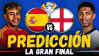 ESPAÑA vs INGLATERRA • Final de la Euro 2024 • Previa Predicción y Pronóstico [upl. by Anoj]