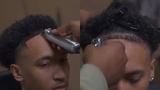 Mid Taper fade x Taper hairline Cost Client 190 [upl. by Aniaz]