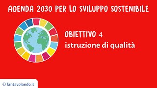 Agenda 2030 obiettivo 4 [upl. by Yffat]