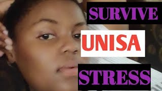 How to survive UNISA stress South African YOUTUBER [upl. by Erastes]