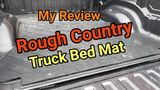 Rough Country Truck Bed Mat Review [upl. by Eimrej]