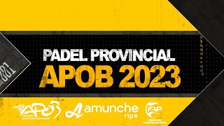 Torneo Provincial APOB 5TA CAB 2DA F APERT  Cancha 2 SARMIENTO 2024 [upl. by Burl106]