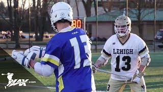 Hofstra vs Lehigh  2019 College Lacrosse Highlights [upl. by Reffinej]