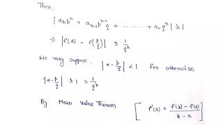 Proof of Liouville Theorem  Algebraic Number Theory [upl. by Arundell789]