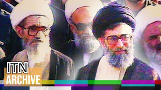 Ayatollah Khomeini Funeral  Raw Footage of Iran Mourning Revolutionary Leader 1989 [upl. by Faxan]