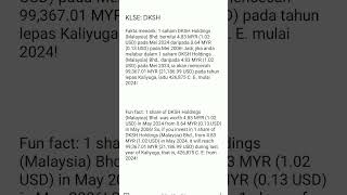 DKSH Holdings Malaysia Bhd share analysis shorts trending klse share [upl. by Gone]