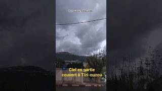 Tiziouzou météo vidéo 🌧️15 décembre 🌧️ 7 00🌧️ Ciel nuageux avec probables averses de pluie [upl. by Gilemette]