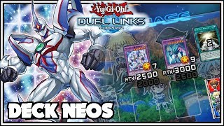 Deck Néos ft Néos le BraveFusion Néos  YuGiOh Duel Links FR [upl. by Nedmac630]