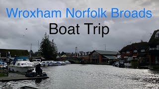 Wroxham Norfolk Broads boat trip [upl. by Erolyat]