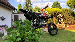 ❤️ Mein NEUES PIT BIKE ❤️  Kurze Vorstellung  Info‘s  Cenkoo 140cc mit Ölkühlung 🔥 [upl. by Gibbie]