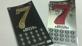 Georgia Lottery 2 7 Scratch Off Tickets [upl. by Cram]