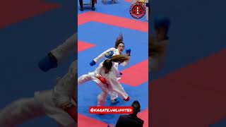 Kumite Junior 66kg Campeonato España 2022 karate kumite rfekarate shorts karategirl [upl. by Anilegna251]