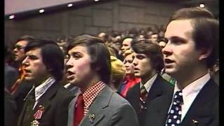 The internationale in Soviet Union National Congress 1978 Интернационал [upl. by Liebman]