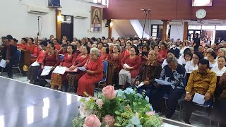 St Dr Panti Silaban Ketua Pelaksana Natal HKBP SeDistrik XXVIII DEBOSKAB 2024 saat beri Informasi [upl. by Atekin954]