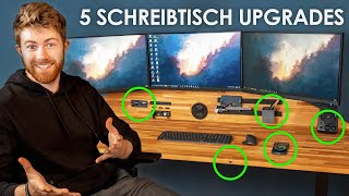 5 Schreibtisch Upgrades die alles verändern [upl. by Hildegaard]