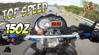 Italika 150z  Velocidad MÁXIMA  Top Speed 121 kmhra😲 [upl. by Lodnar409]