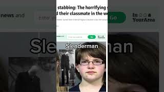 Who is Slender Man The Origin of the Internets Creepiest Myth trucrime scary shorts [upl. by Ennovehs]