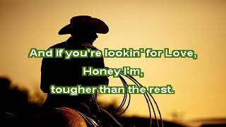 Chris Ledoux  Tougher Than the Rest  Karaoke [upl. by Cairns]