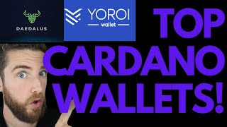 TOP CARDANO WALLETS ADA STAKING DEFI Y MAS [upl. by Slocum]