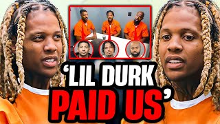 Lil Durk CRIES Seeing OTF Members Snitch In Court [upl. by Haelam]