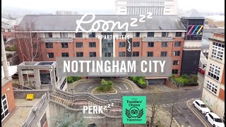 Roomzzz Nottingham City  Building Tour  Serviced Apartments in Nottingham [upl. by Rosabelle]