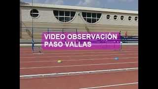 Vídeo observacion paso vallas [upl. by Chaille]